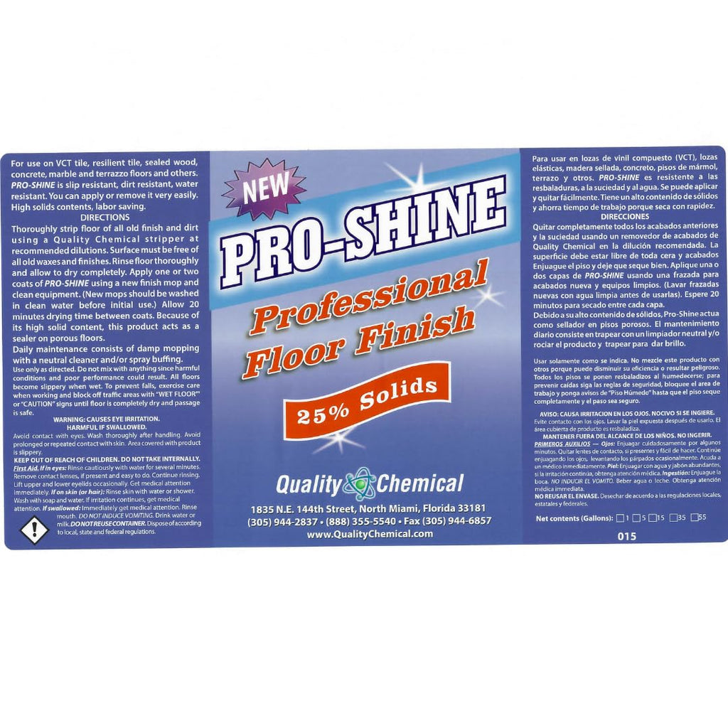 Wet-Look Floor Finish Wax 128 oz P838698