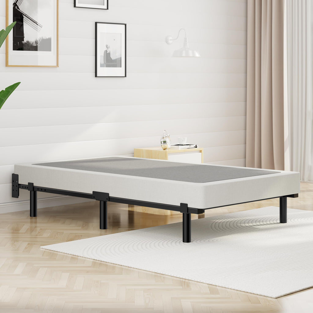 7 Inch Heavy Duty Metal Twin Bed Frame F20412