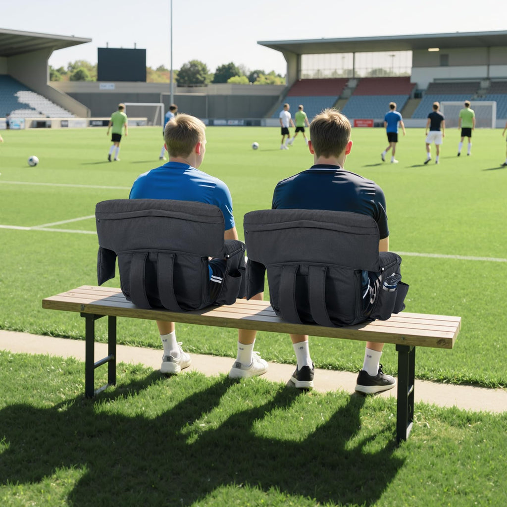 4.7" Extra Thick Stadium Seats for Bleachers with Back Support F958