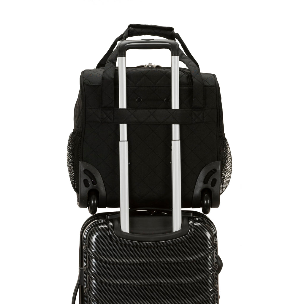 Black Wheeled Underseater Carry-On Luggage H11885