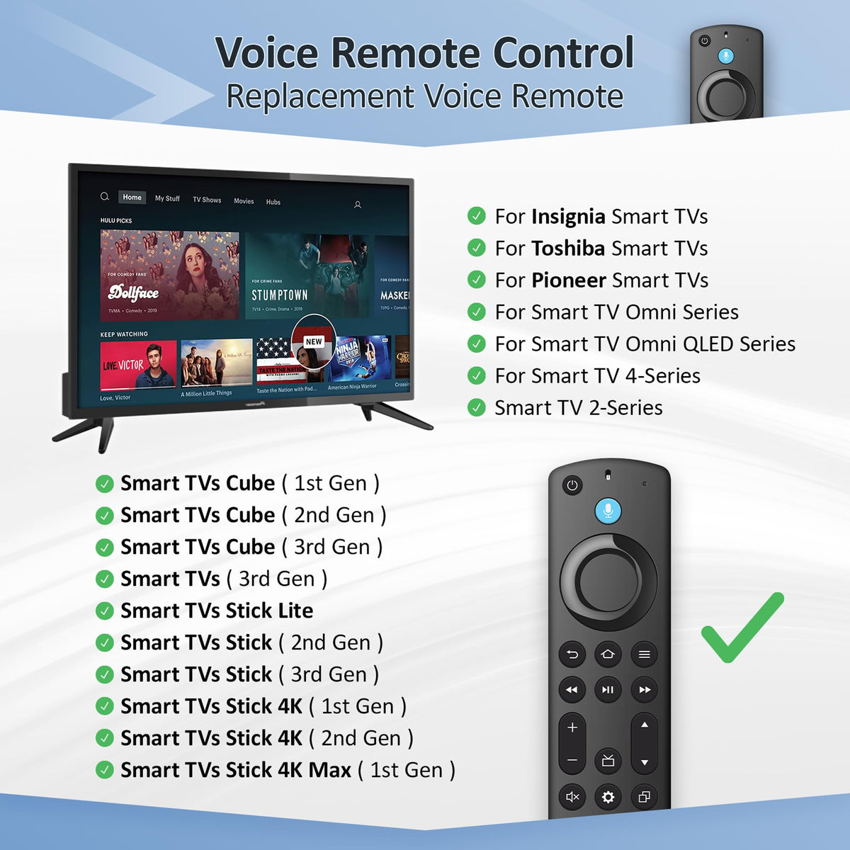 Replacement Fire Stick Remote C467195