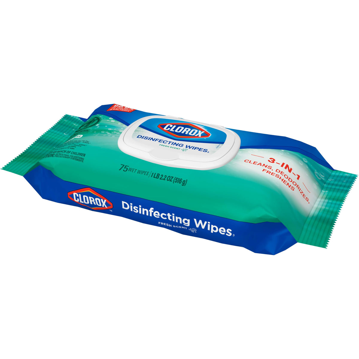 Disinfecting Wipes Fresh Scent 75 Count 3 Pack G35509