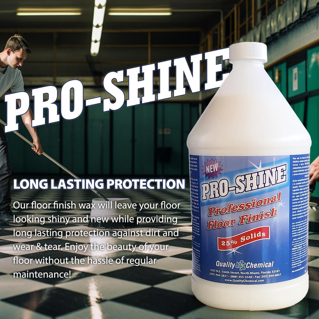 Wet-Look Floor Finish Wax 128 oz P838698