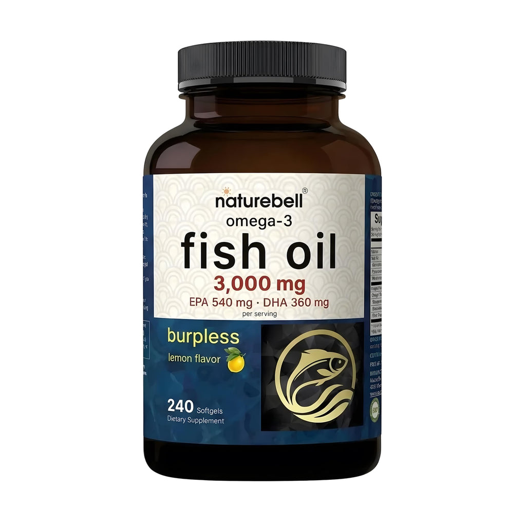 Omega-3 Fish Oil 3,000mg 240 Softgels O3031