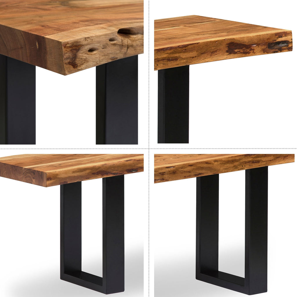 Solid Wood Entryway Bench Z6536