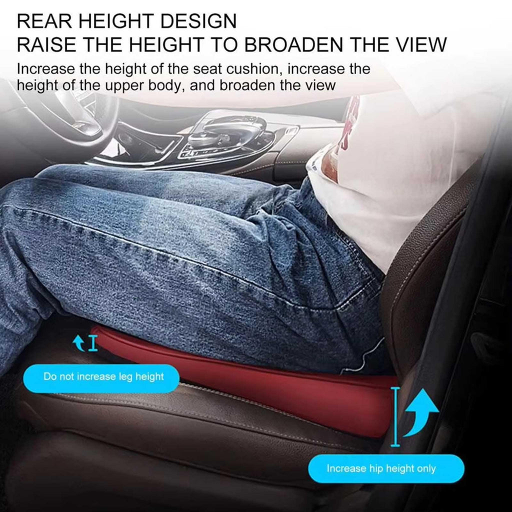 Wedge Shaped Memory Foam Car Seat Cushion I901