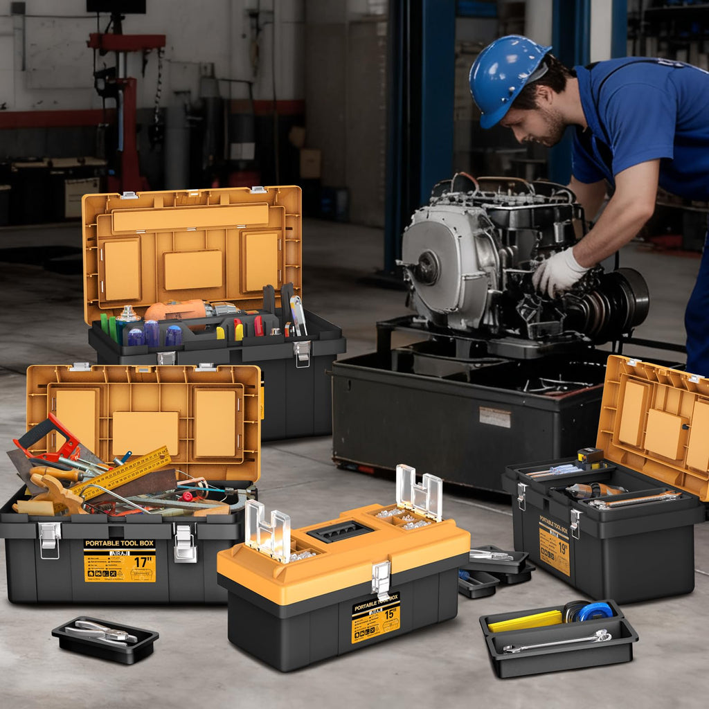 4 In 1 Portable Tool Box Set A9899