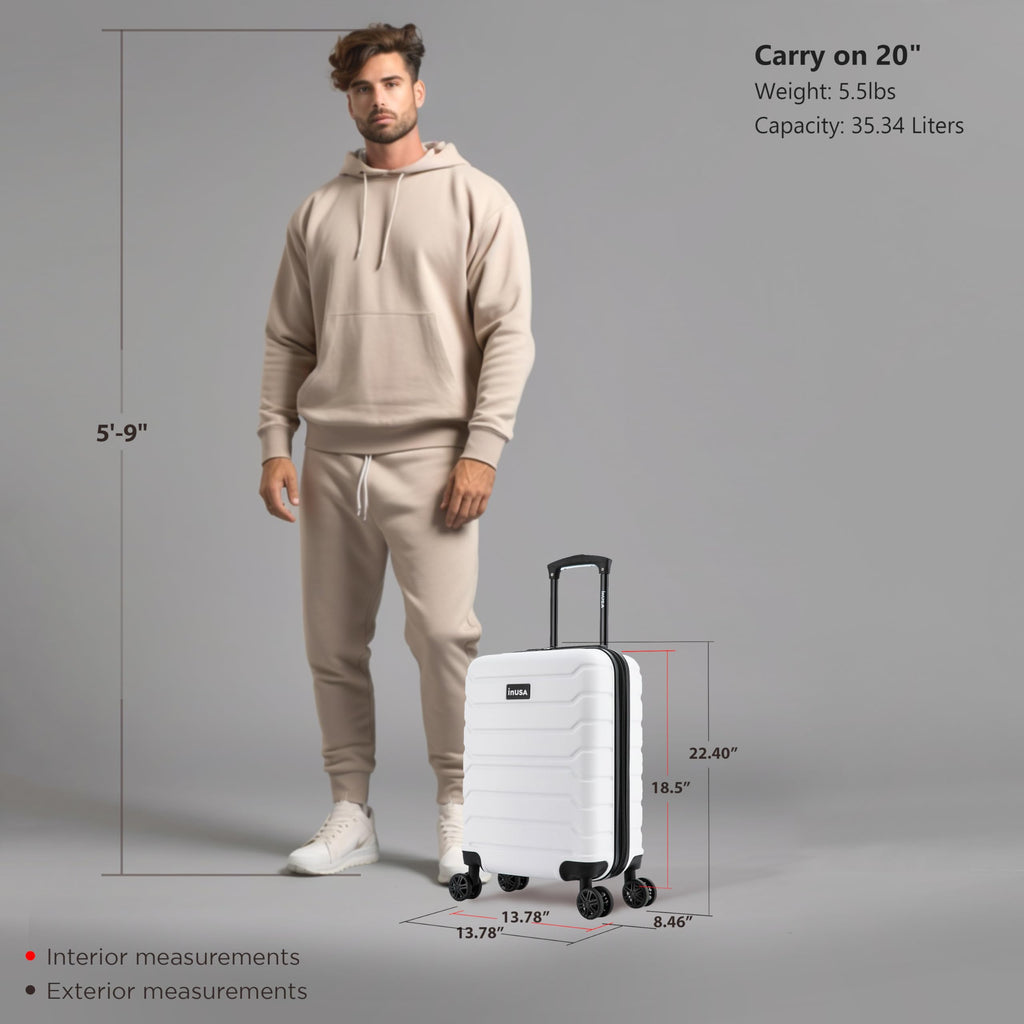 20-Inch Hardside Spinner Luggage B6465