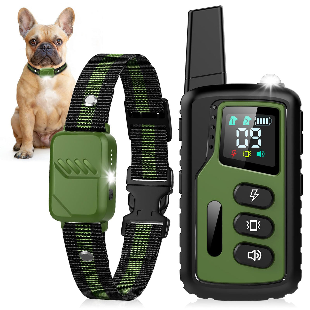 IP68 Waterproof Dog Training Collar with Remote F68022