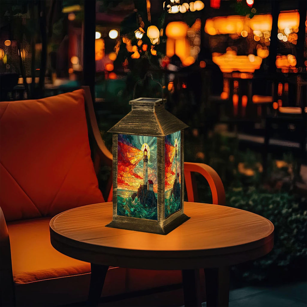 Waterproof Solar Powered Hanging Lantern U30020