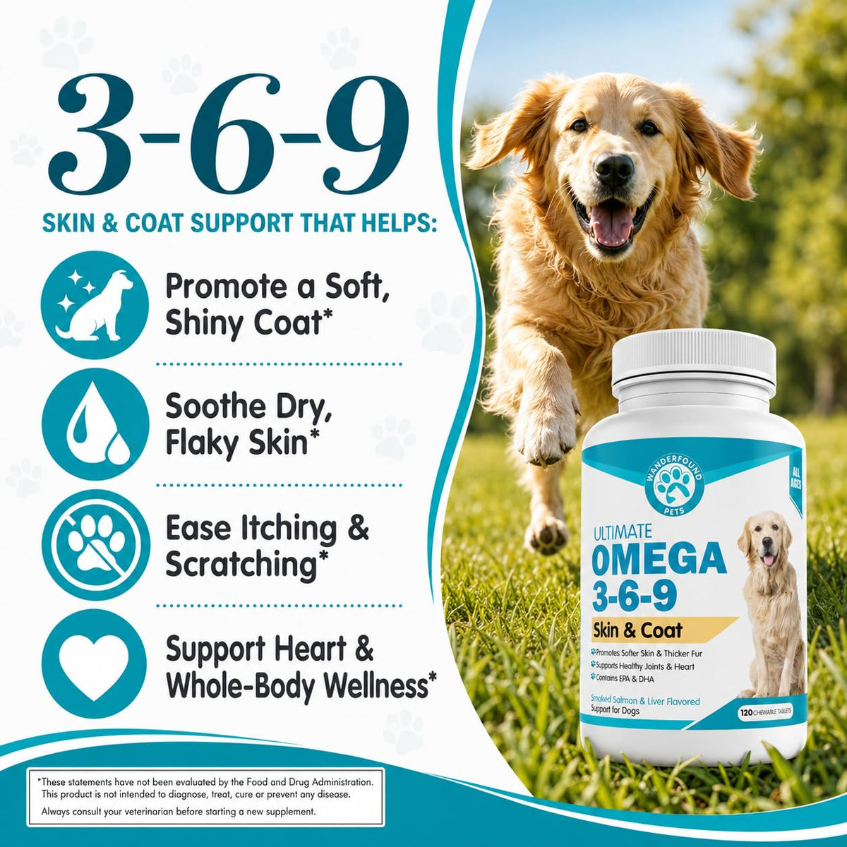 Omega 3-6-9 Fish Oil Chewable Tablets A5733