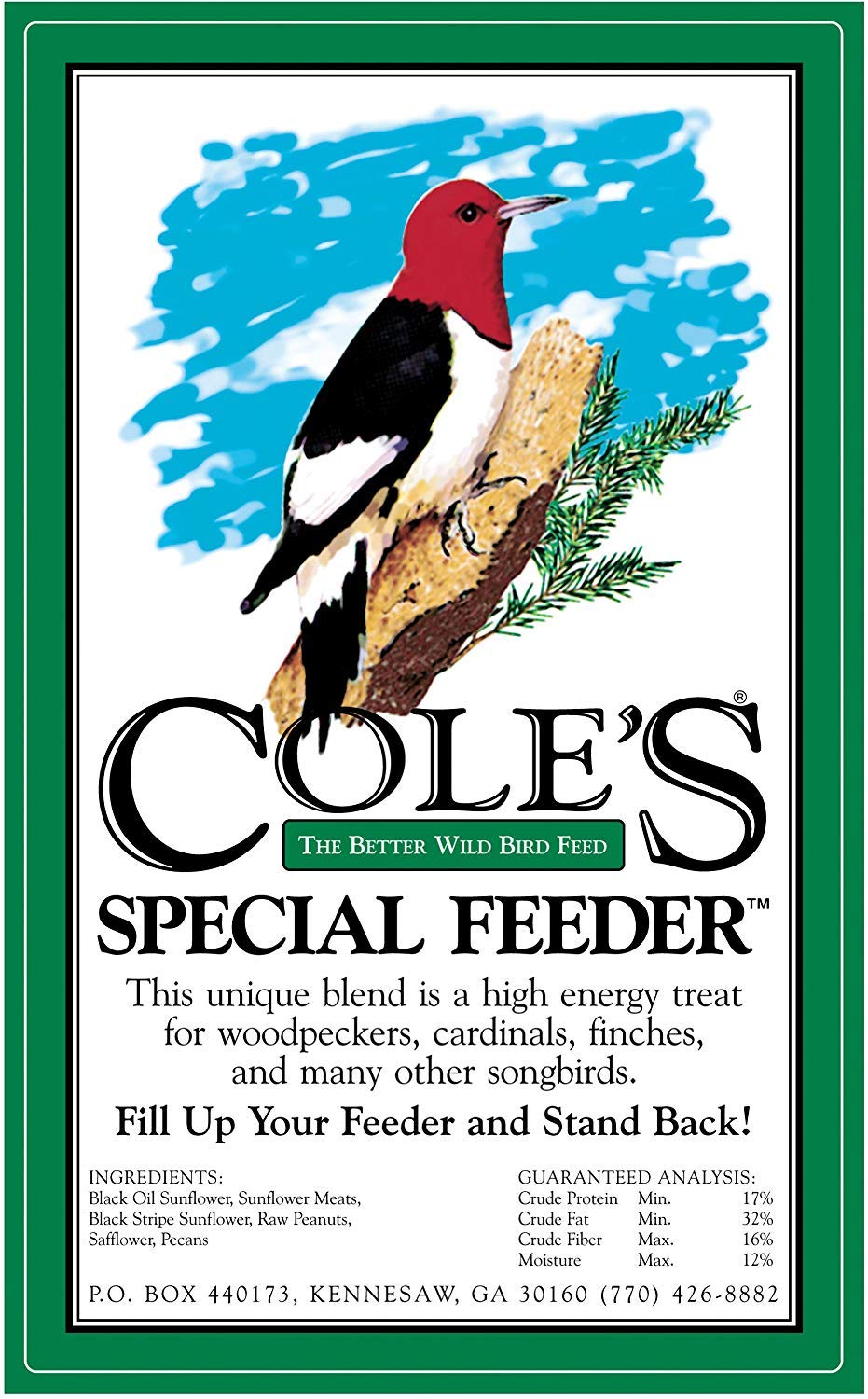 Bird Food 20 lb (Pack of 2) P69559