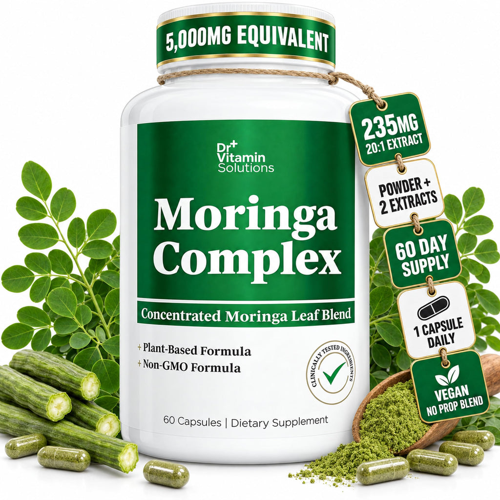 Moringa Oleifera Capsules with 20:1 Leaf Extract F43037