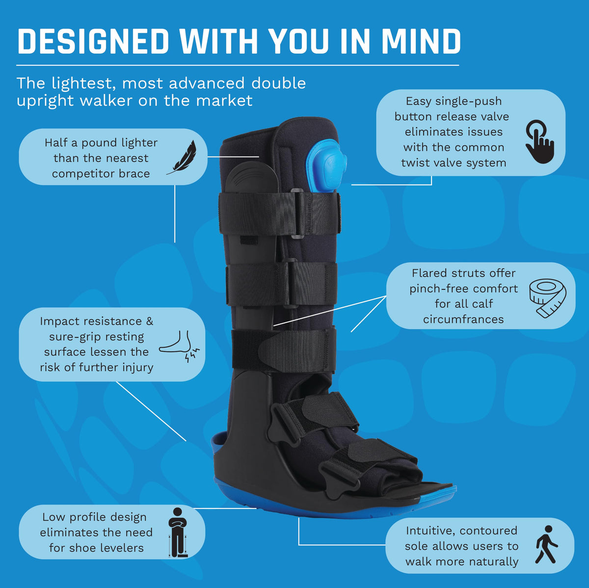 Pneumatic Walking Boot O294