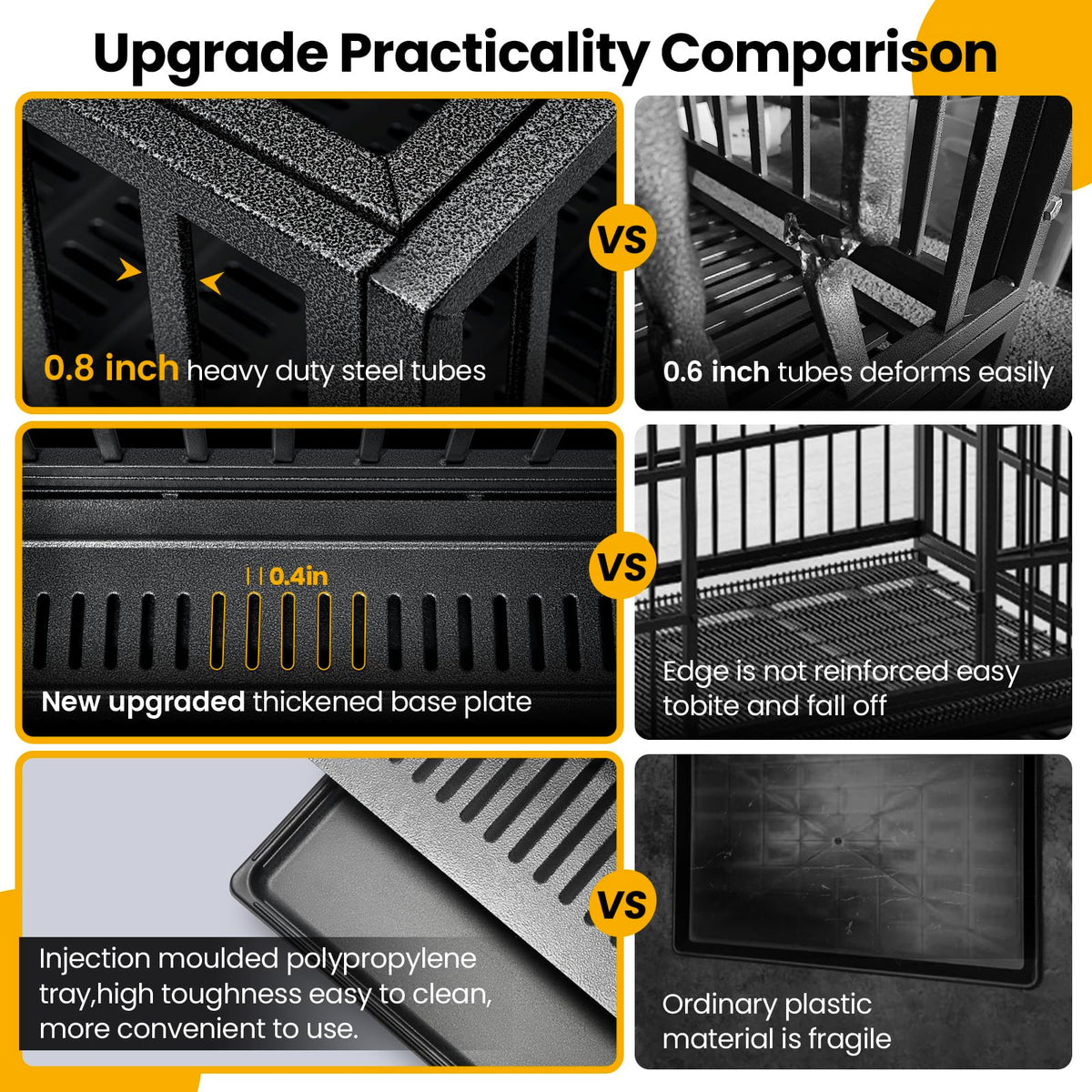 48 Inch Heavy Duty Dog Crate N696949