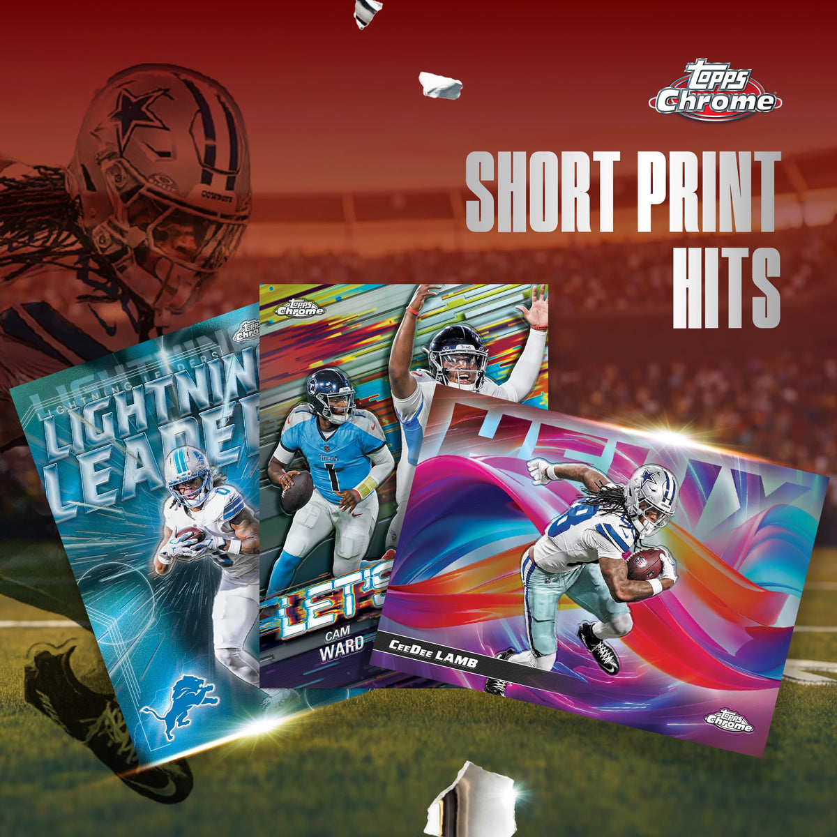 2025 Topps Chrome NFL Football Value Box Q1491