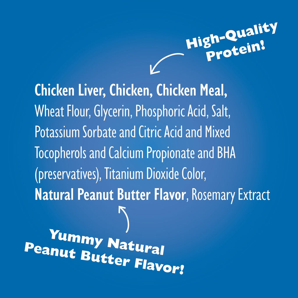 Peanut Butter Flavor Dog Treats 10oz 4-Pack K151819