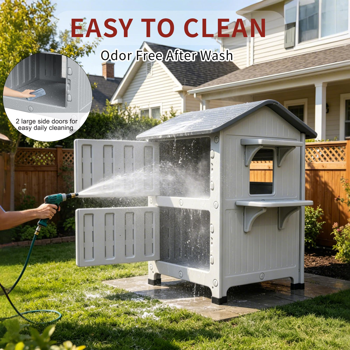 Insulated Outdoor Cat House G72006