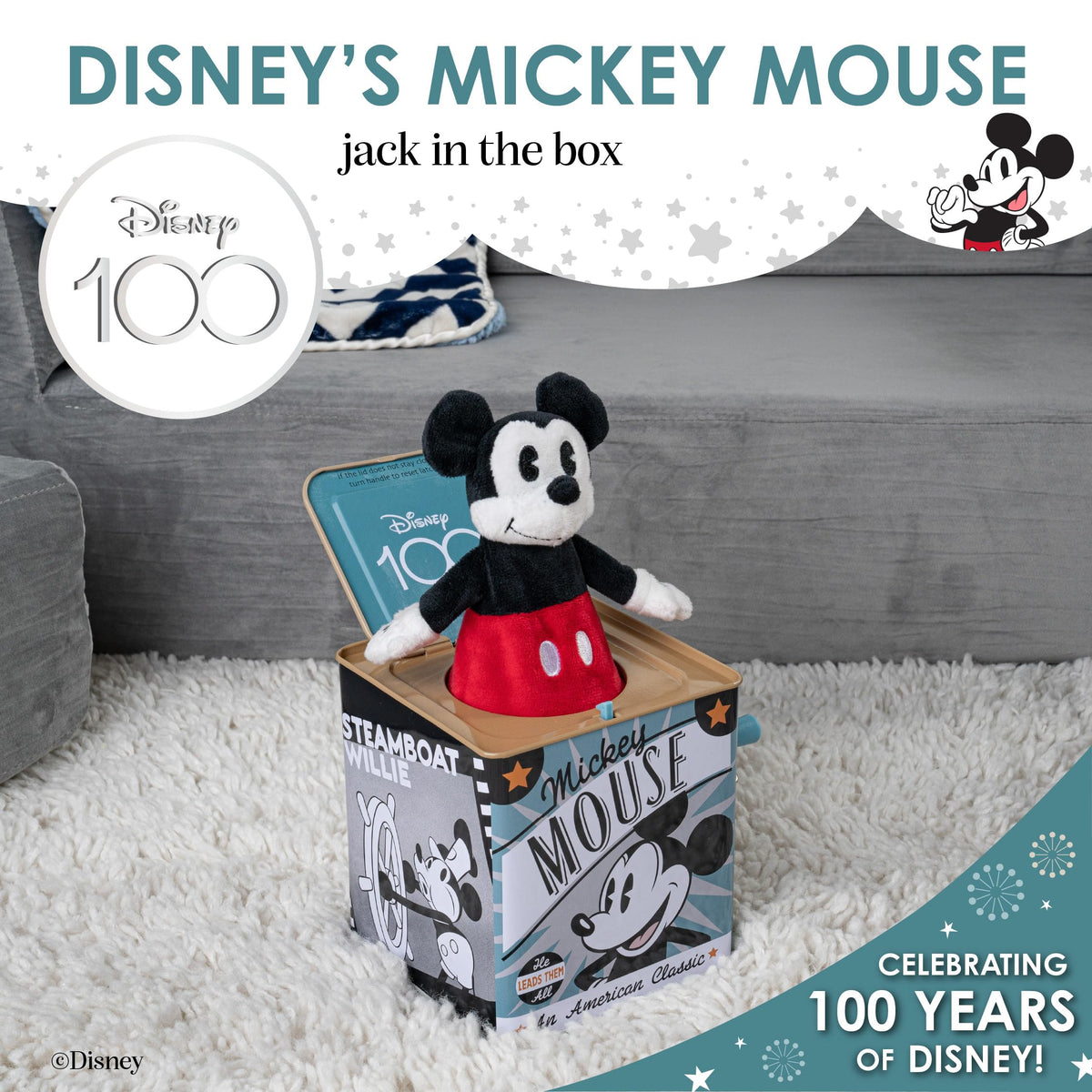 Musical Jack-in-The-Box Toys V6587