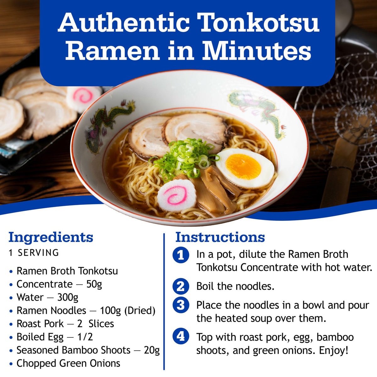 Tonkotsu Ramen Broth Concentrate 69.1 oz K2089