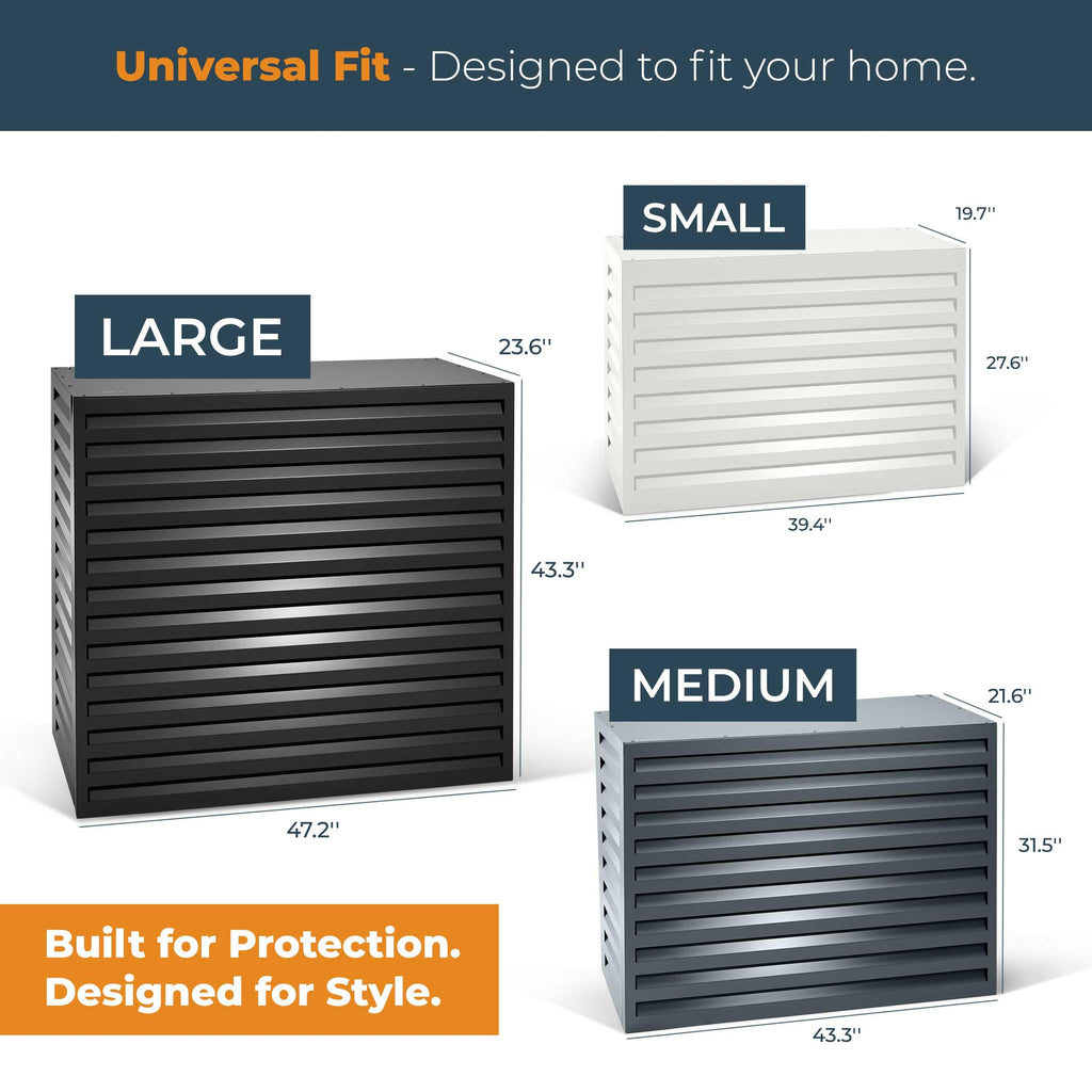 Aluminium Mini Split AC Cover Y599827