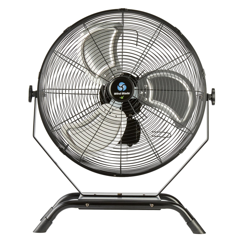 24 Inch Steel Floor and Wall-Mount Misting Fan D801
