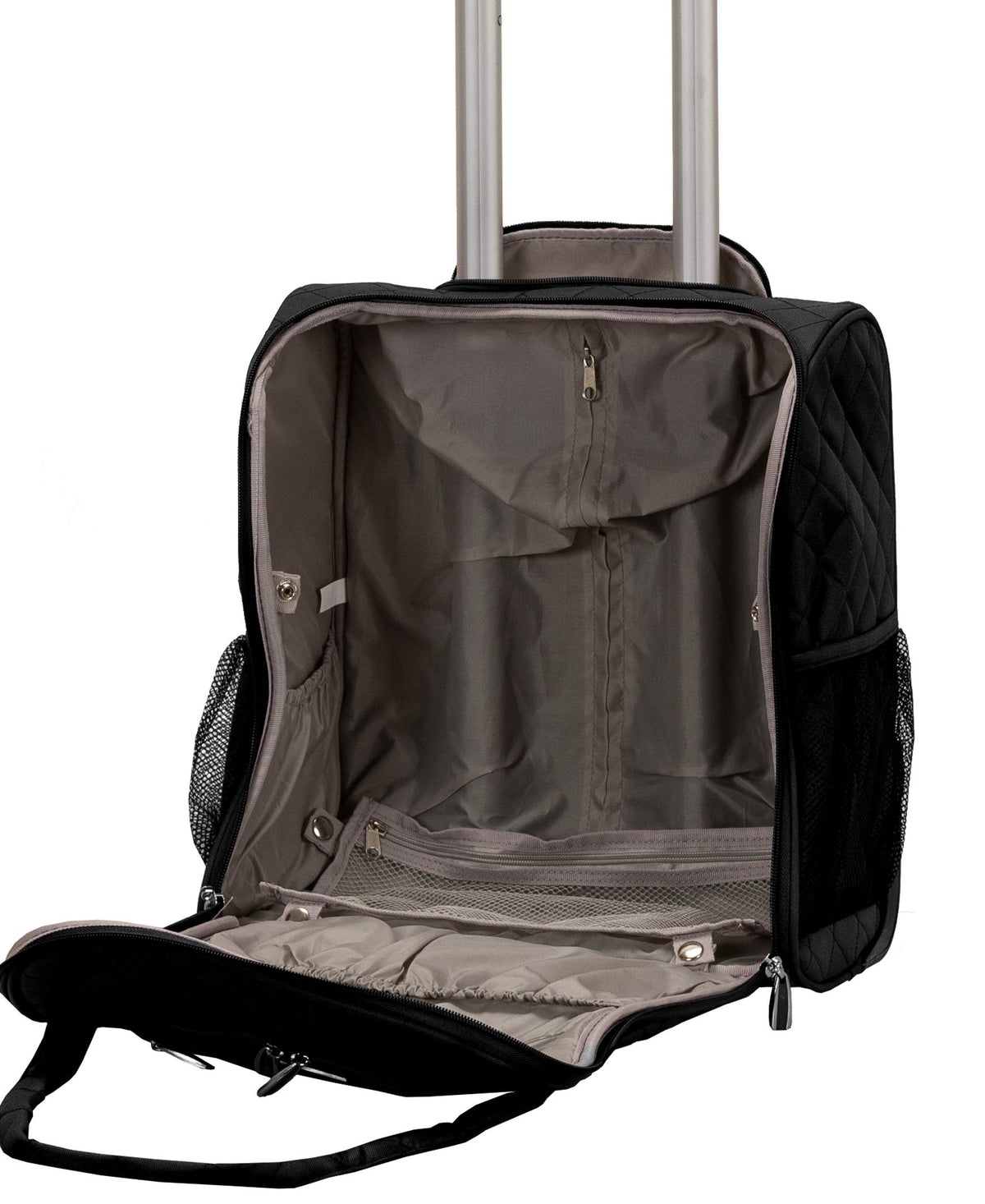 Black Wheeled Underseater Carry-On Luggage H11885