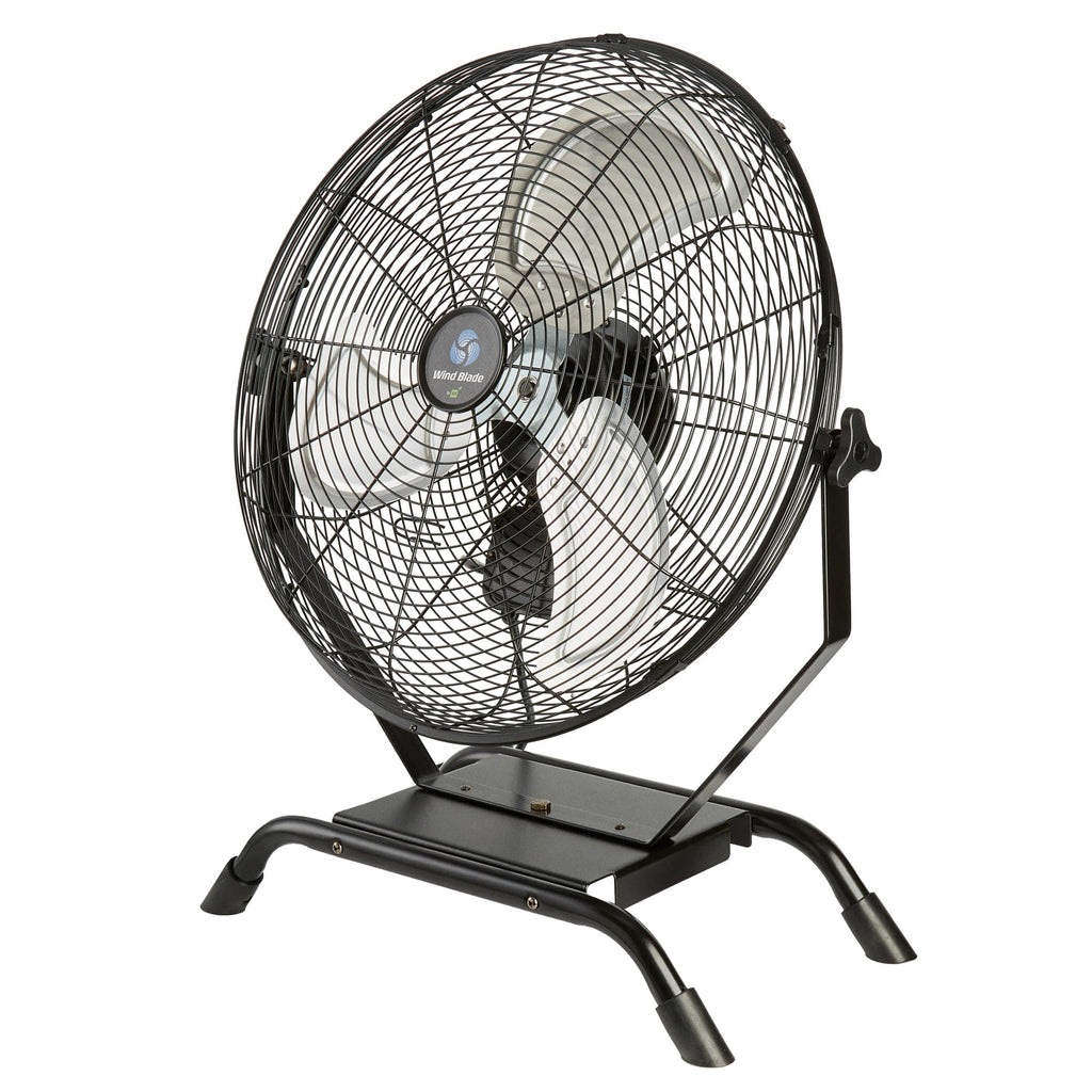 24 Inch Steel Floor and Wall-Mount Misting Fan D801