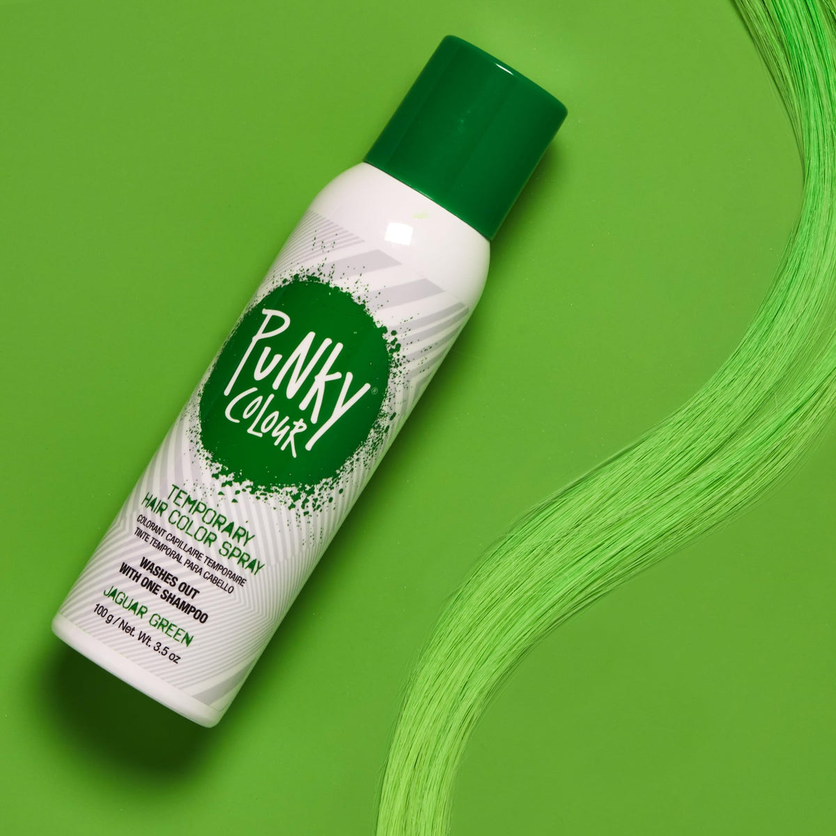 Jaguar Green Temporary Hair Color Spray 3.5 oz G653131