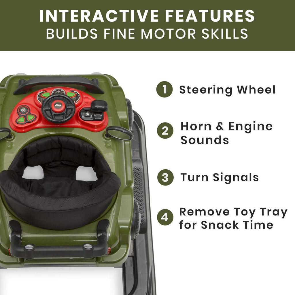 Green 3-in-1 Activity Walker H66506