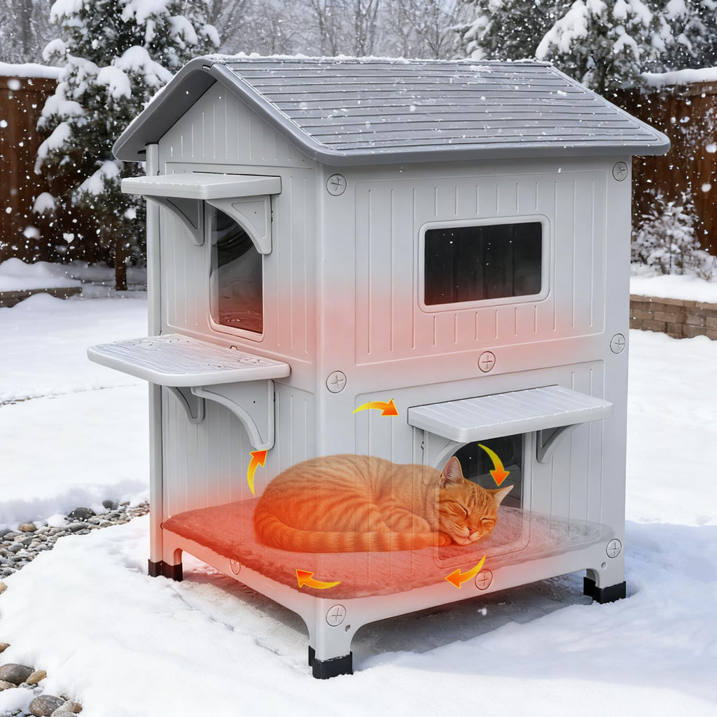 Insulated Outdoor Cat House G72006