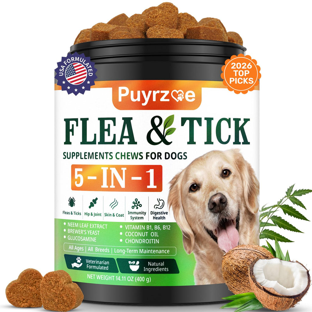 Flea and Tick Prevention for Dogs Chew V855001