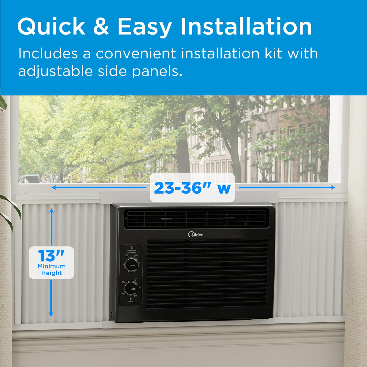 5,000 BTU Window Air Conditioner L333