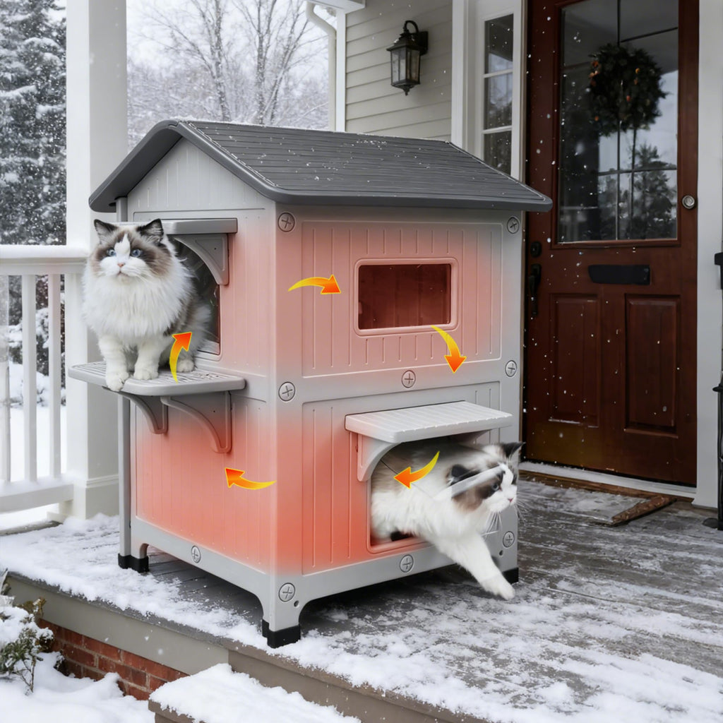 Insulated Outdoor Cat House G72006
