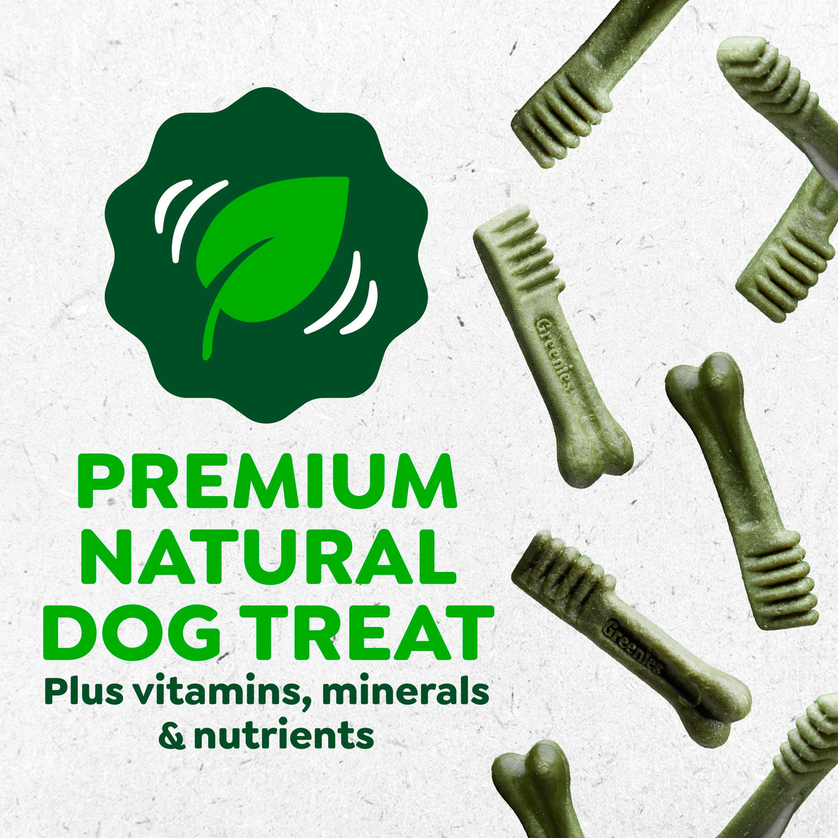 Large Natural Dental Dog Treats, 24 Count P785678