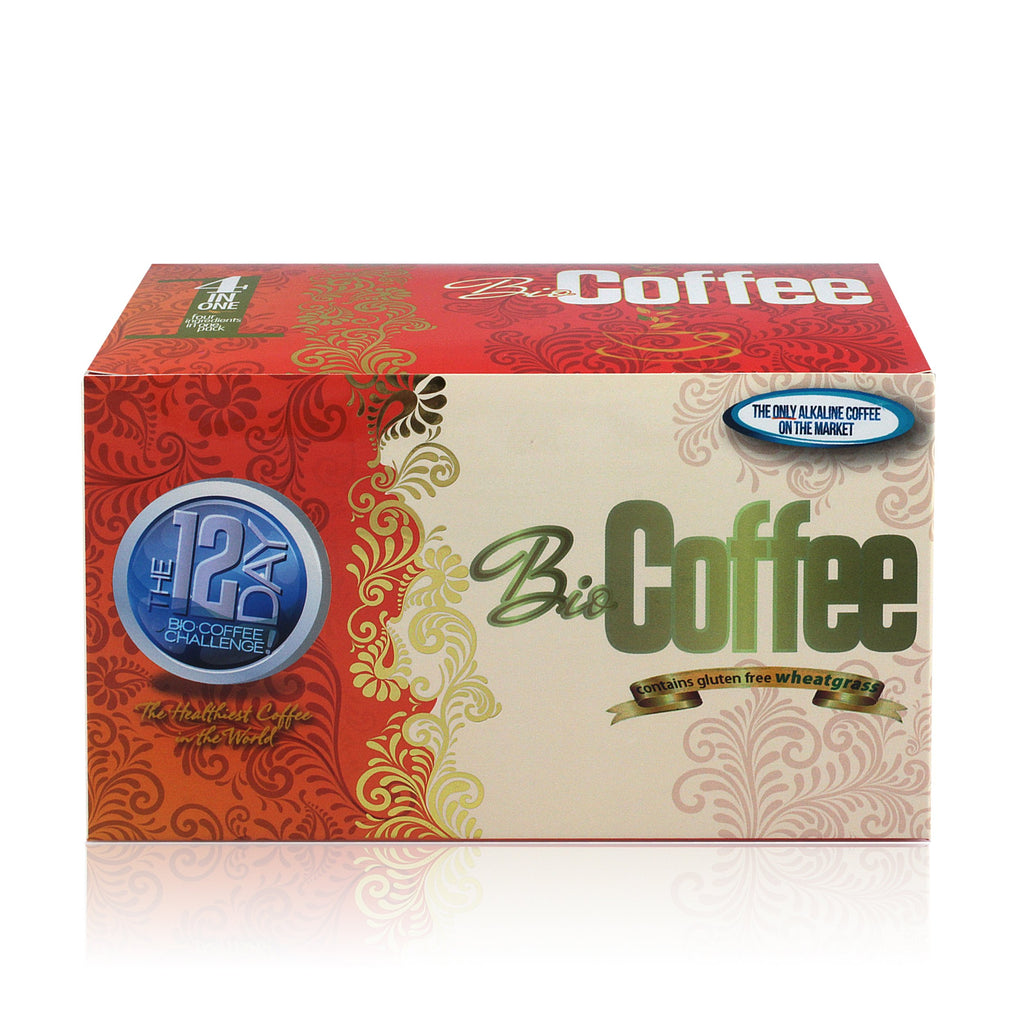 Organic Instant Non-dairy Alkaline Coffee 12 Sachet Box X545313