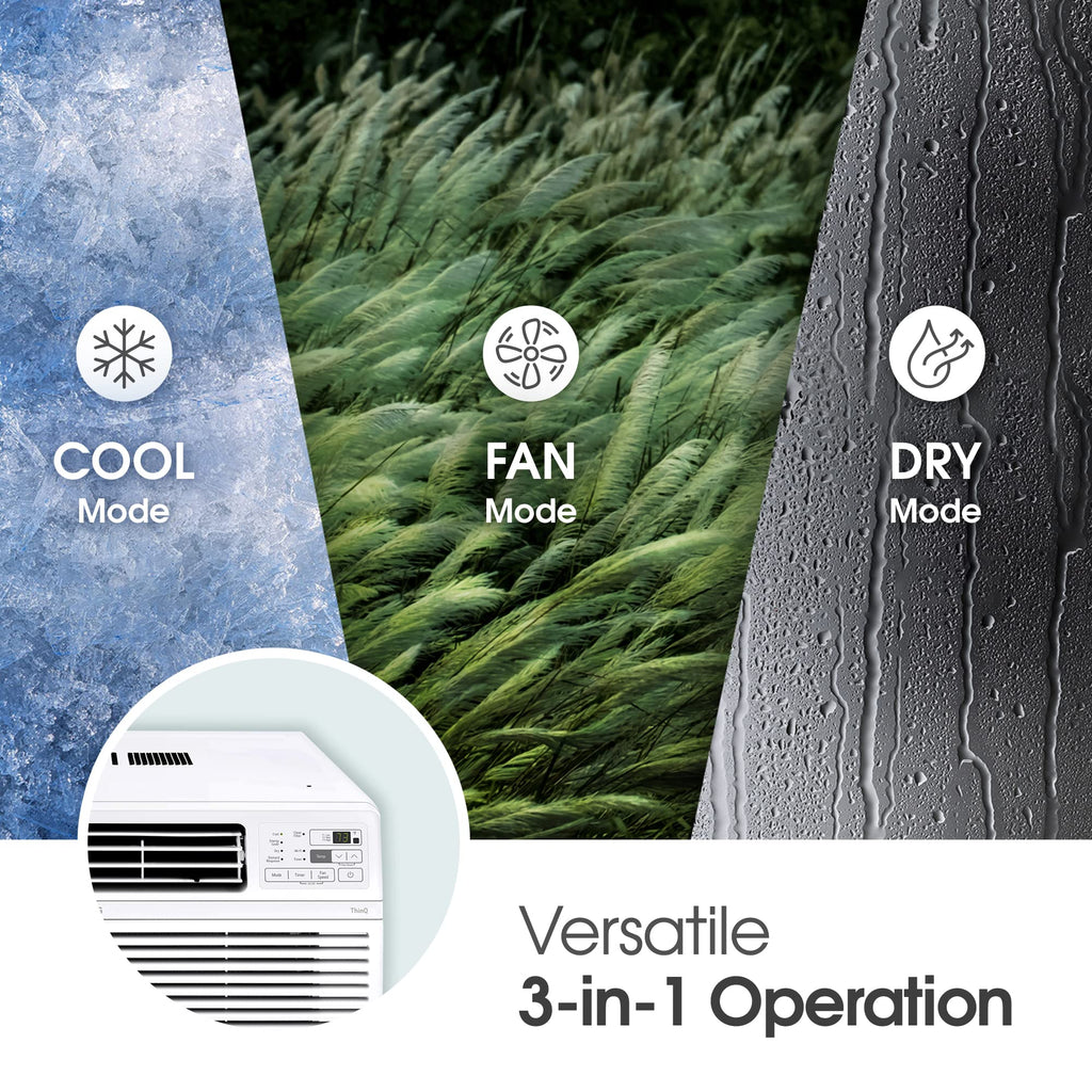 14000 BTU WiFi Enabled Window Air Conditioner White J67990